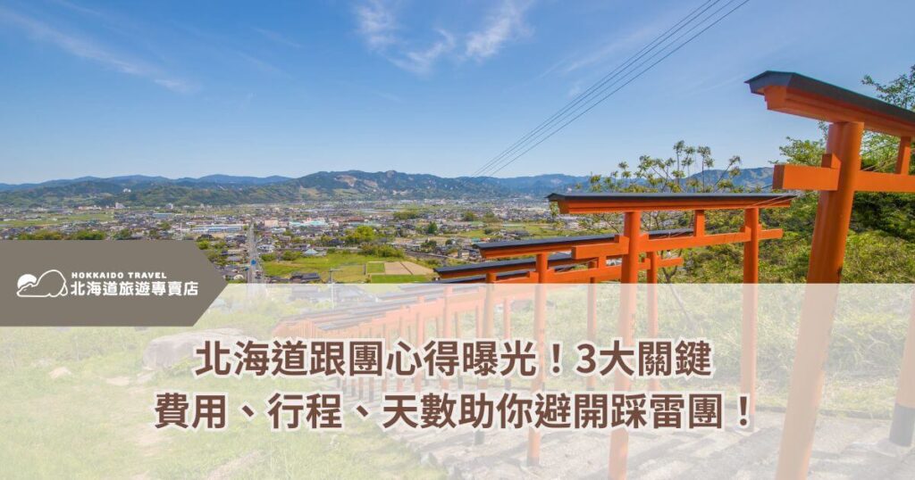 北海道鳥居與市區全景風光