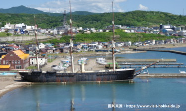 江差開陽丸復原船