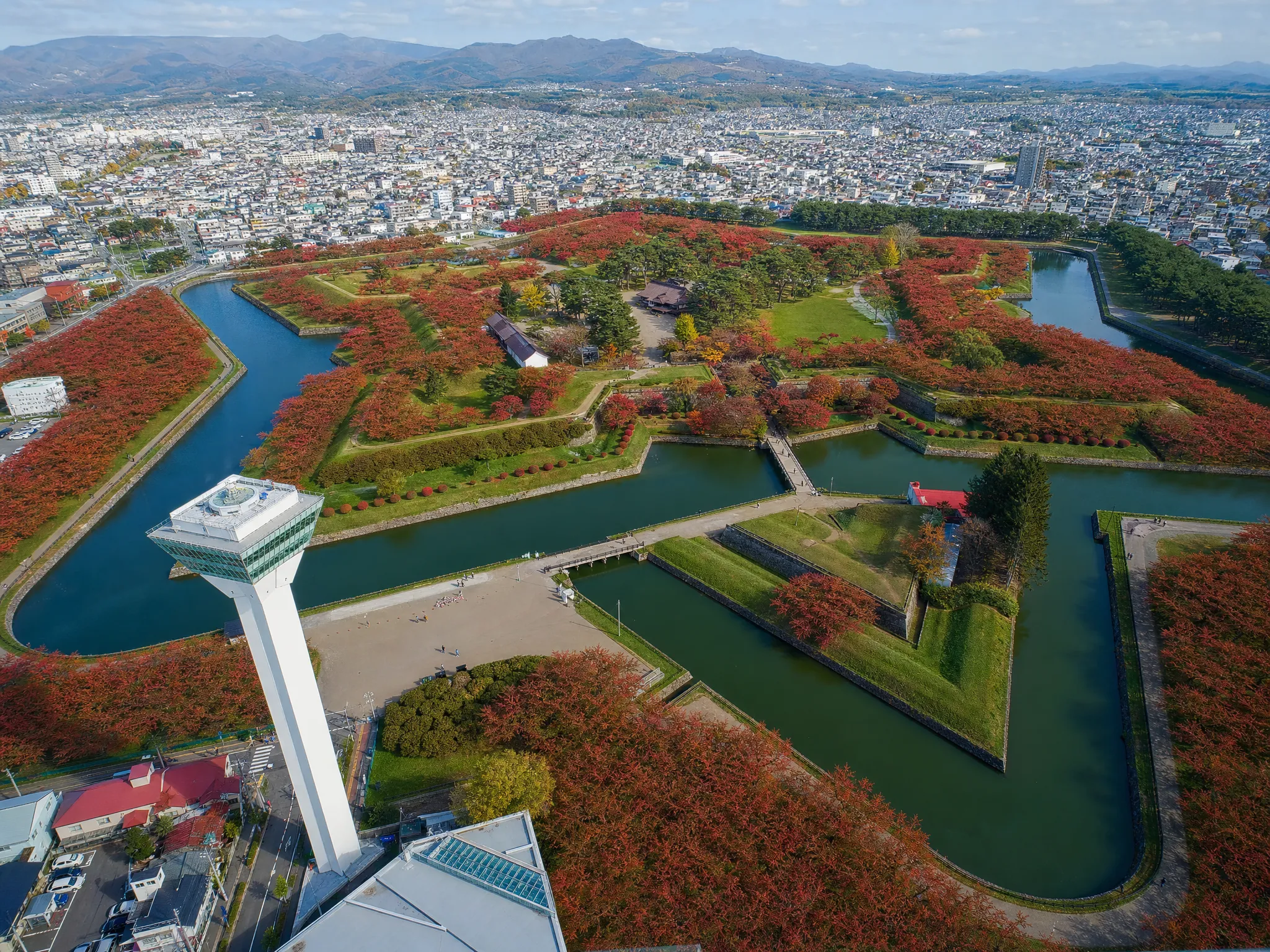 五稜郭公園 & 塔