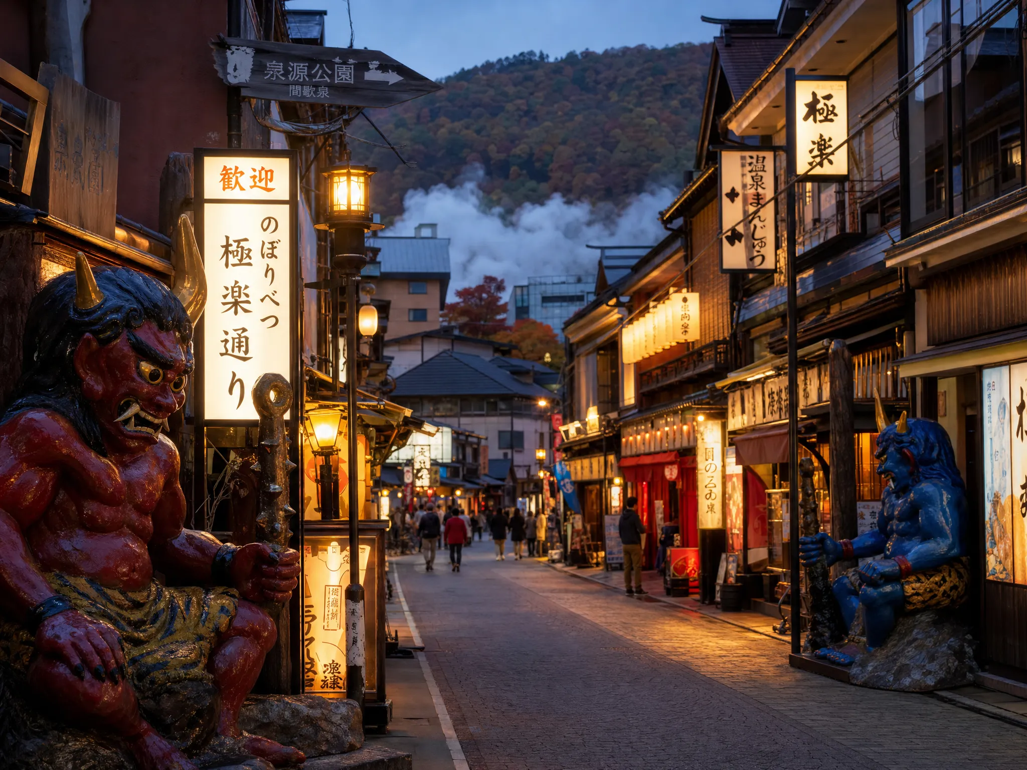 登別溫泉街